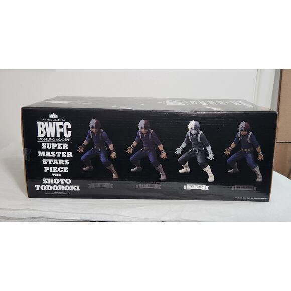 My Hero Academia BWFC Super Master Shoto Todoroki 10th Anniversary New (Other) - Picture 3 of 9